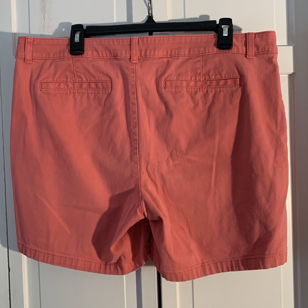 a.n.a Twill Bermuda Shorts Lightweight Cotton Blend EUC - Picture 4 of 10